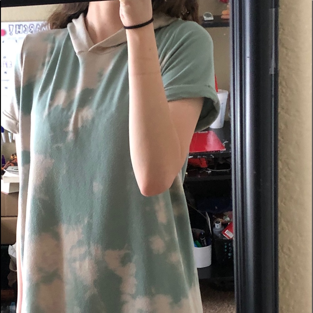 forever 21 // bleached dress